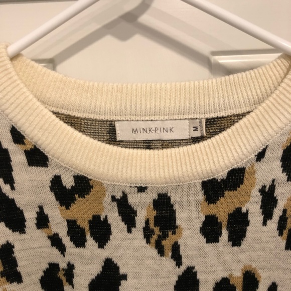 MINKPINK Leopard Print Sweater - Picture 4 of 7